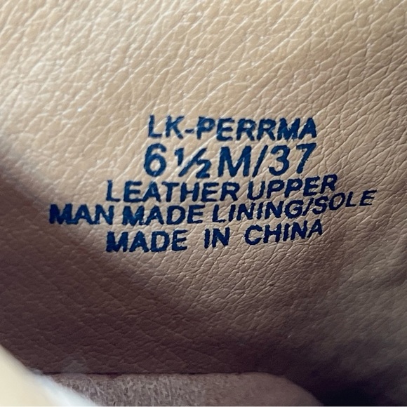 Lucky Brand Booties Beige Leather Ankle Boots Western Cowgirl Boho Cottage 6.5 - Picture 17 of 17